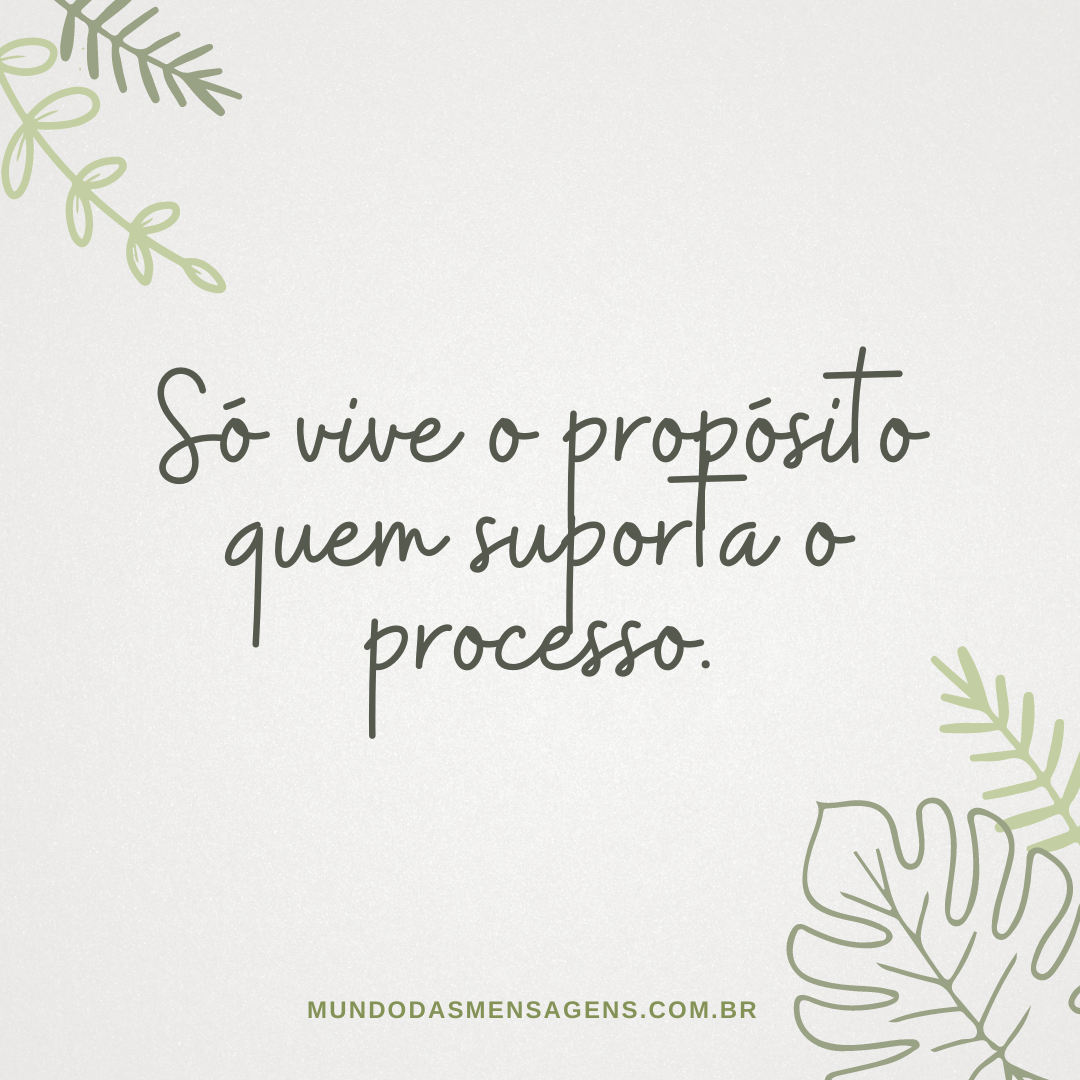 Propósito – Mundo das Mensagens